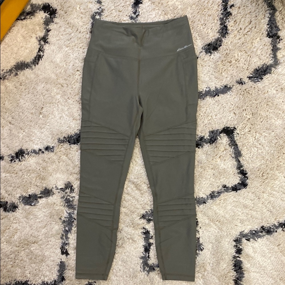 Eddie Bauer Olive Green Leggings